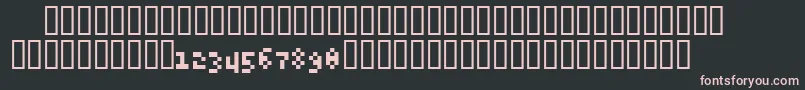 6pxExpert Font – Pink Fonts on Black Background