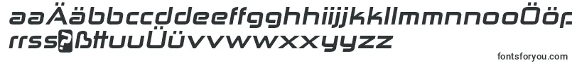 Шрифт ZektonexhvItalic – немецкие шрифты