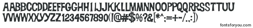 Шрифт Dickvandyke – шрифты, начинающиеся на D