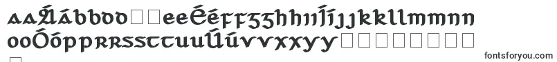 Шрифт SeanchlГіDubh – исландские шрифты