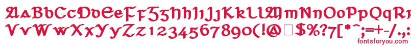 SeanchlГіDubh Font – Red Fonts