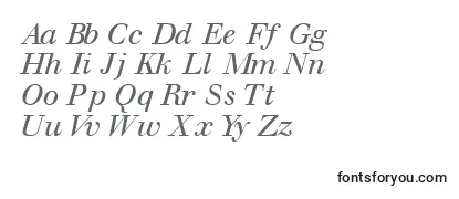 WalbaumossskItalic Font