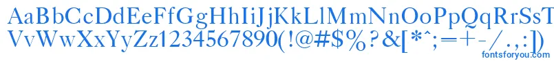 Title Font – Blue Fonts