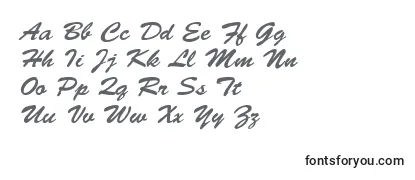 CyrillicbrushMedium Font