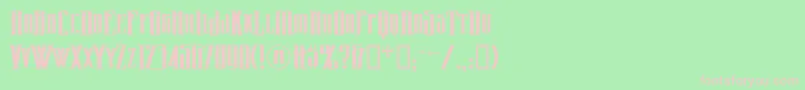 Lisätietoja Wickqb-fontista Wickqb-fontti – vaaleanpunaiset fontit vihreällä taustalla