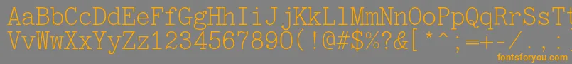 Подробнее о шрифте Jatranc Шрифт Jatranc – оранжевые шрифты на сером фоне