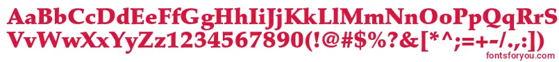 PalatinoltstdBlack Font – Red Fonts