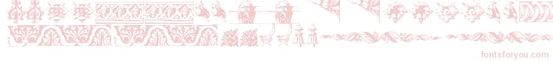 Подробнее о шрифте OldOrnaments Шрифт OldOrnaments – розовые шрифты на белом фоне