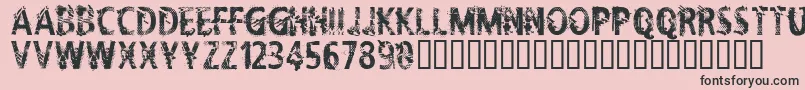 CflifeisadreamRegular Font – Black Fonts on Pink Background