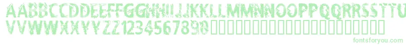 CflifeisadreamRegular Font – Green Fonts on White Background