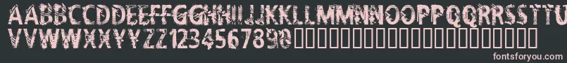 CflifeisadreamRegular Font – Pink Fonts on Black Background