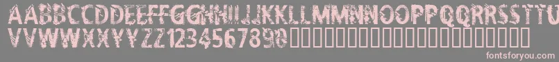 CflifeisadreamRegular Font – Pink Fonts on Gray Background