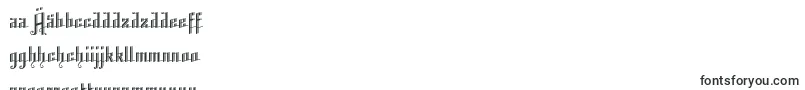 Fonte K22AngularText – fontes eslovacas