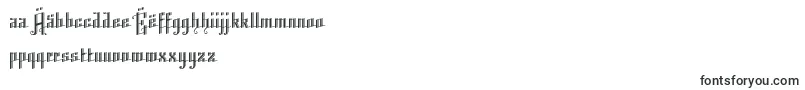 Fonte K22AngularText – fontes macedônias