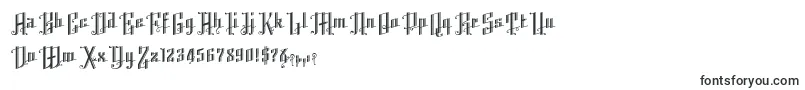 K22AngularText Font – Harry Potter Fonts