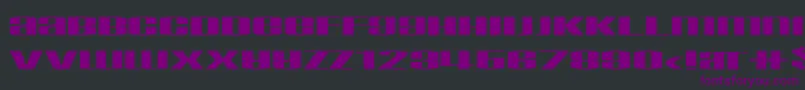 Taskekse Font – Purple Fonts on Black Background