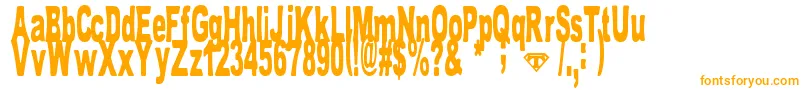 TomBombadil Font – Orange Fonts on White Background
