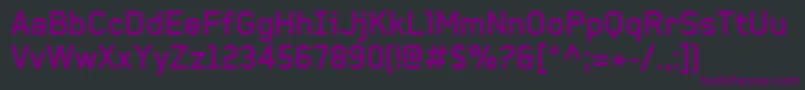 BaksheeshBold Font – Purple Fonts on Black Background