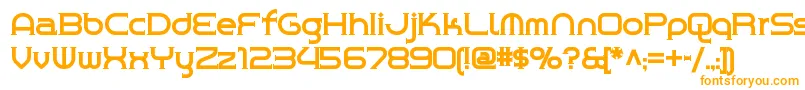 Chromeyellownf Font – Orange Fonts