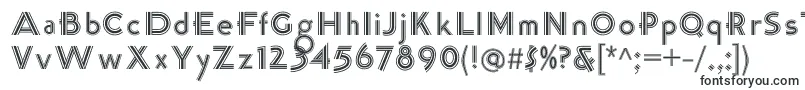 K22TriLineGothic-Schriftart – Firmenschriftarten