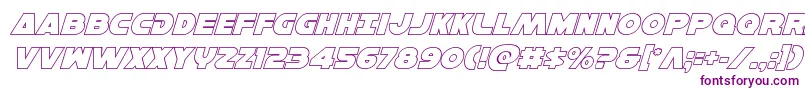 Hansolov3outital-fontti – violetit fontit
