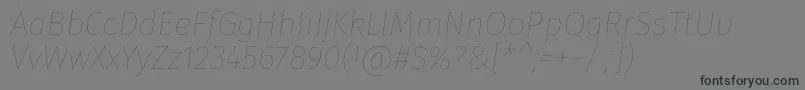 More about FirasansEightitalic Font FirasansEightitalic Font – Black Fonts on Gray Background