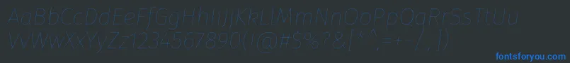 Más sobre la fuente FirasansEightitalic fuente FirasansEightitalic – Fuentes Azules Sobre Fondo Negro