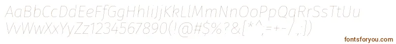 Lisätietoja FirasansEightitalic-fontista FirasansEightitalic-fontti – ruskeat fontit