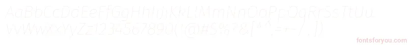 Lisätietoja FirasansEightitalic-fontista FirasansEightitalic-fontti – vaaleanpunaiset fontit