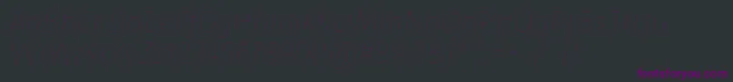 Saiba mais sobre a fonte FirasansEightitalic Fonte FirasansEightitalic – fontes roxas em um fundo preto