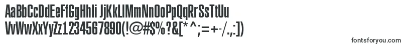 Шрифт RubricaxtcnRegular – шрифты для телевидения