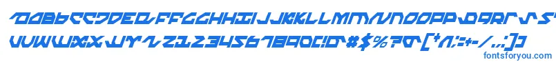 NightrunnerExtraCondensedItalic Font – Blue Fonts