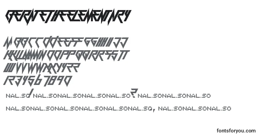 Schriftart BerateTheElementary – Alphabet, Zahlen, spezielle Symbole