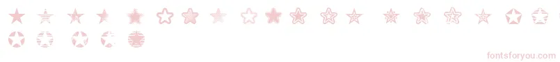 Fonte Starz2 – fontes cor-de-rosa