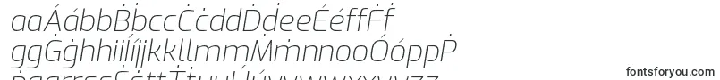 ExoExtralightitalic Font – Gaelic Fonts