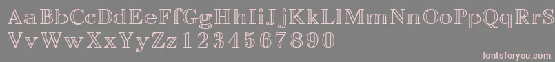 Easyopenface Font – Pink Fonts on Gray Background