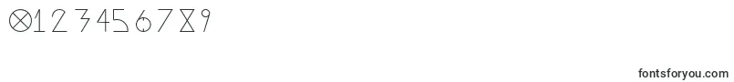 DosAmazigh1 Font – Fonts for Numbers and Digits