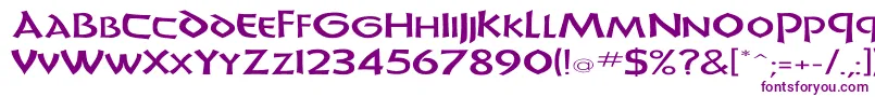 UnciadisEx Font – Purple Fonts