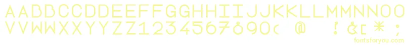 Lottepaperfang Font – Yellow Fonts