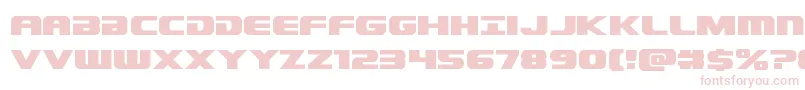 Dekaranger Font – Pink Fonts on White Background