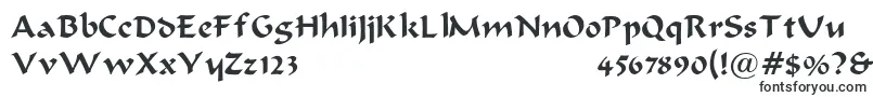 NomeDePlume-Schriftart – Schriftarten, die mit N beginnen