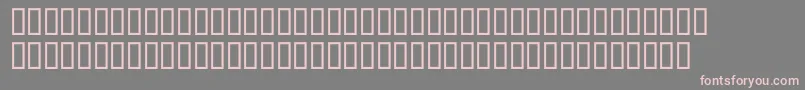 McsAlmaalim Font – Pink Fonts on Gray Background