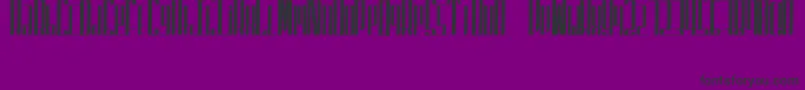 SuperfuckedTall Font – Black Fonts on Purple Background