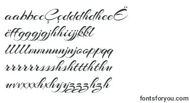 ArizoniaRegular font – nyanja Fonts
