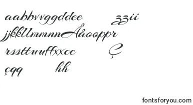 ArizoniaRegular font – uzbek Fonts
