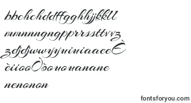 ArizoniaRegular font – creole Fonts