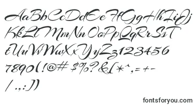 ArizoniaRegular font – deformed Fonts