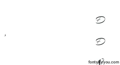 ArizoniaRegular font – serbian Fonts