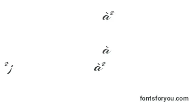 ArizoniaRegular font – lao Fonts