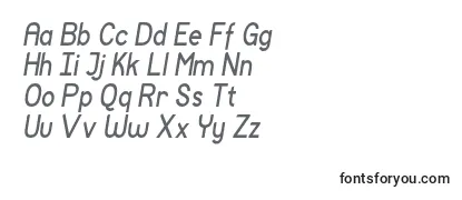 MockupItalic Font